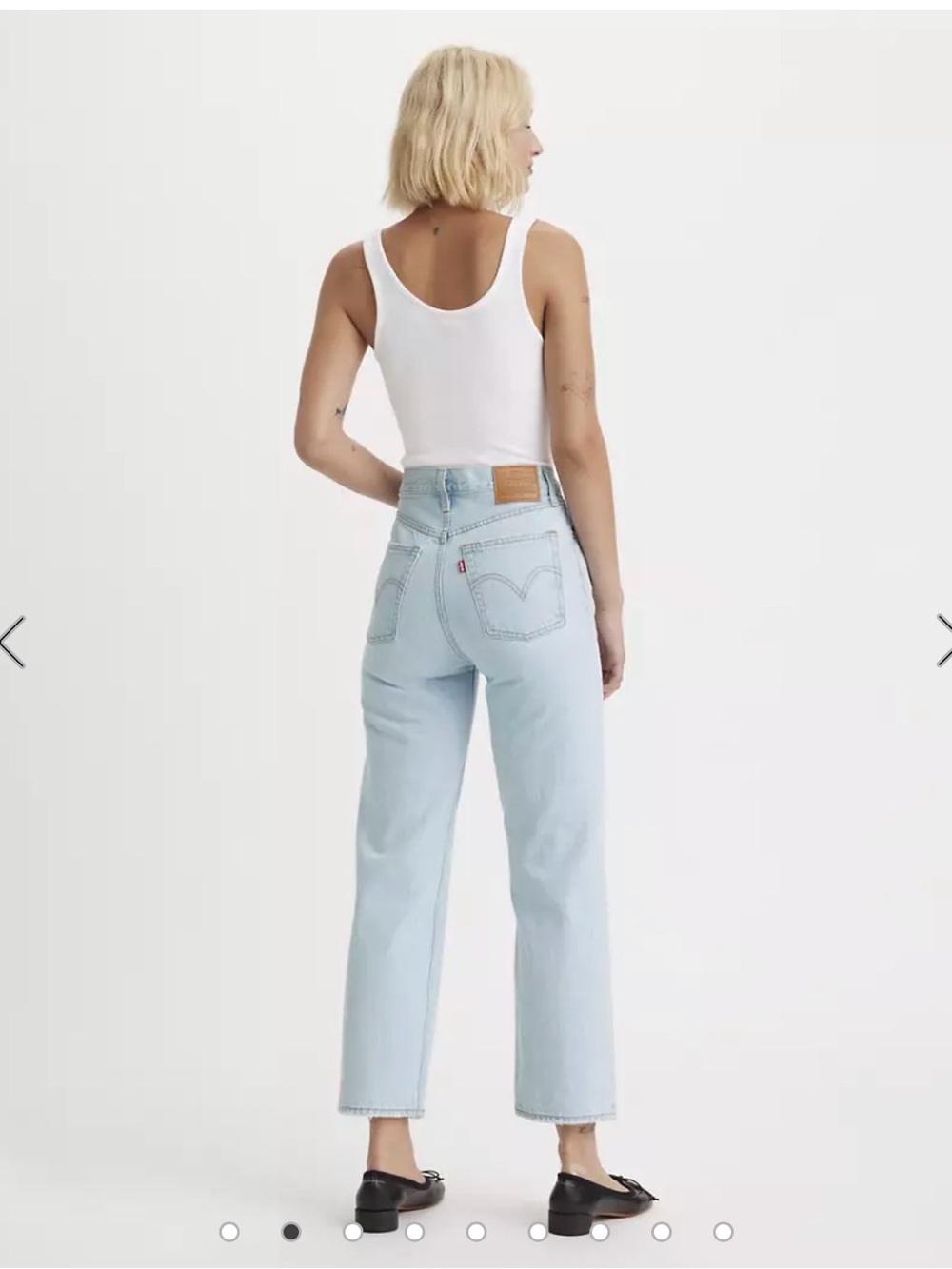 Levi's Women's Light Blue Straight-Leg Jeans